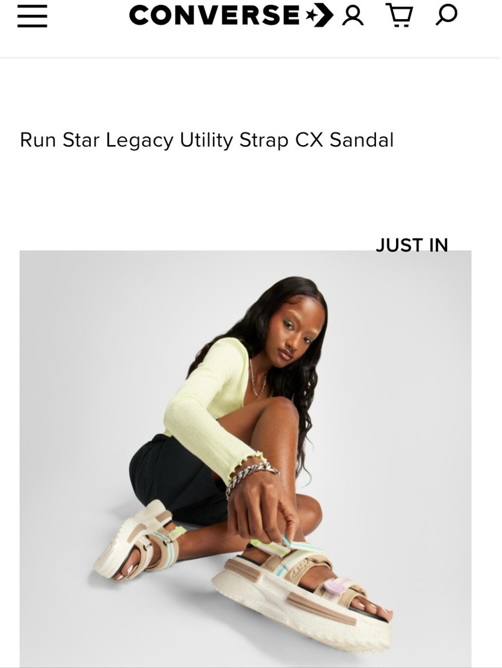 Converse Run Star Legacy CX Sandals, 5